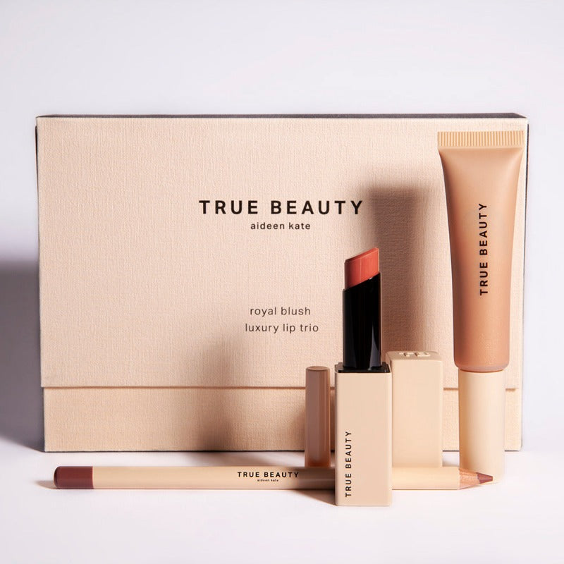 royal blush luxury lip trio